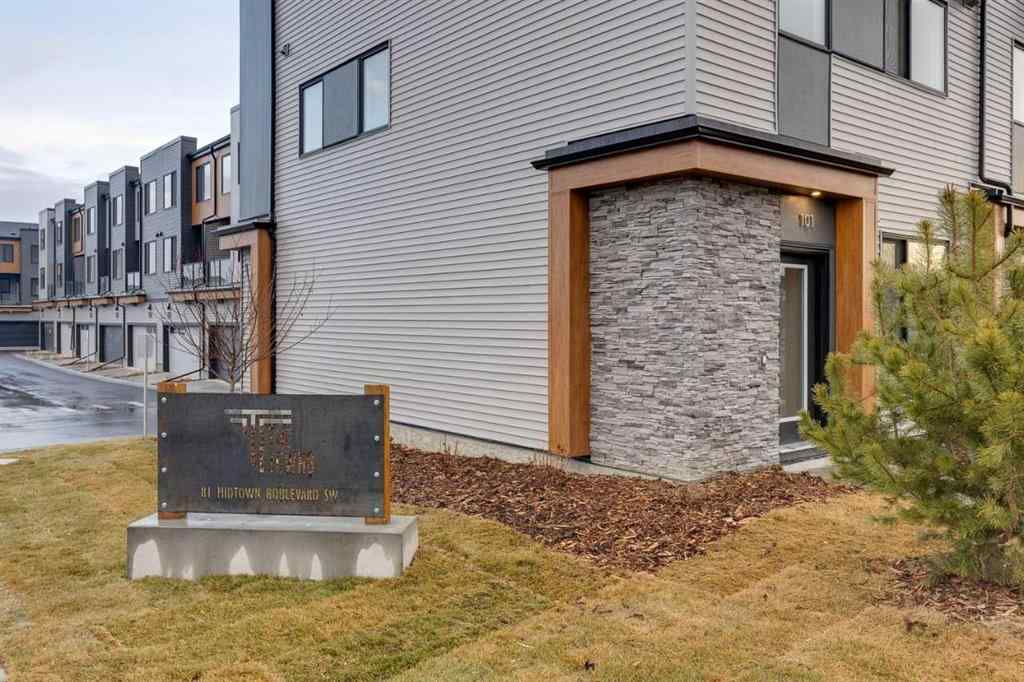 MLS&reg; # A2271669 - Unit #101 81 Midtown Boulevard SW in Midtown Airdrie, Residential Open Houses