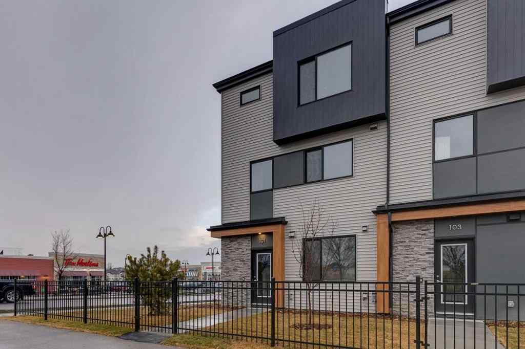 MLS&reg; # A2271669 - Unit #101 81 Midtown Boulevard SW in Midtown Airdrie, Residential Open Houses