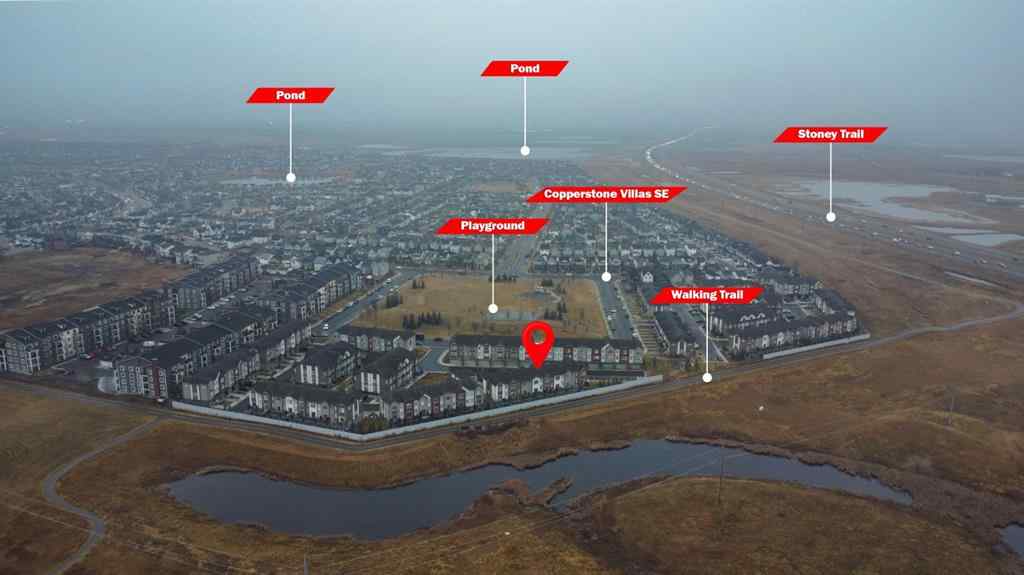 MLS® # A2271768 - 116 Copperstone Villas SE in Copperfield Calgary, Residential Open Houses