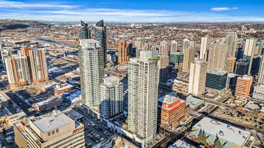 MLS® # A2271841 - Unit #605 901 10 Avenue SW in Beltline Calgary, Residential Open Houses
