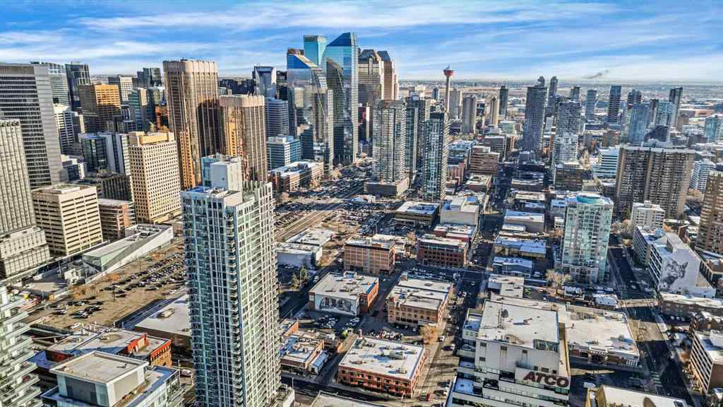 MLS® # A2271841 - Unit #605 901 10 Avenue SW in Beltline Calgary, Residential Open Houses