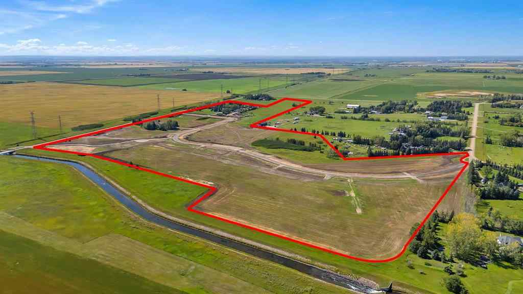 MLS&reg; # A2271916 - 11 Canal Estate Boulevard  in NONE Rural Rocky View County, Land Open Houses