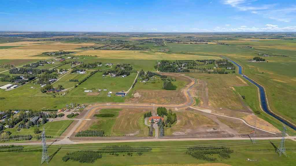 MLS&reg; # A2271916 - 11 Canal Estate Boulevard  in NONE Rural Rocky View County, Land Open Houses