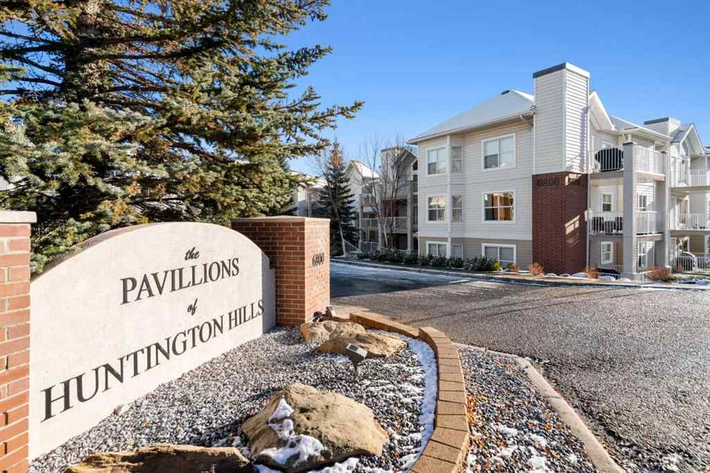 MLS&reg; # A2271987 - Unit #205 6800 Hunterview Drive NW in Huntington Hills Calgary, Residential Open Houses
