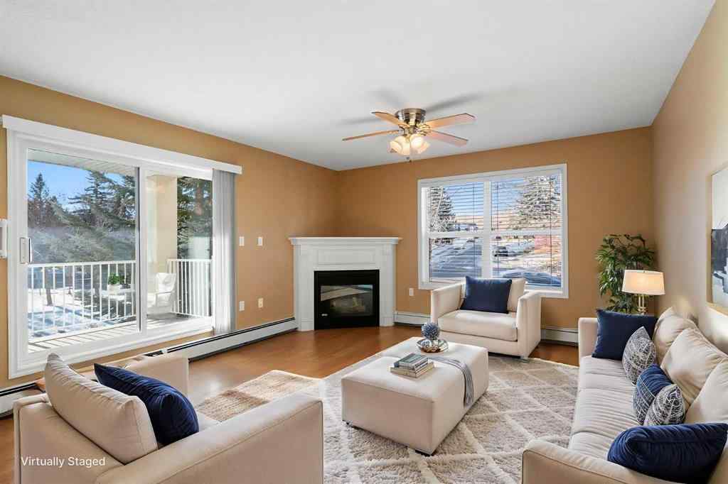 MLS&reg; # A2271987 - Unit #205 6800 Hunterview Drive NW in Huntington Hills Calgary, Residential Open Houses