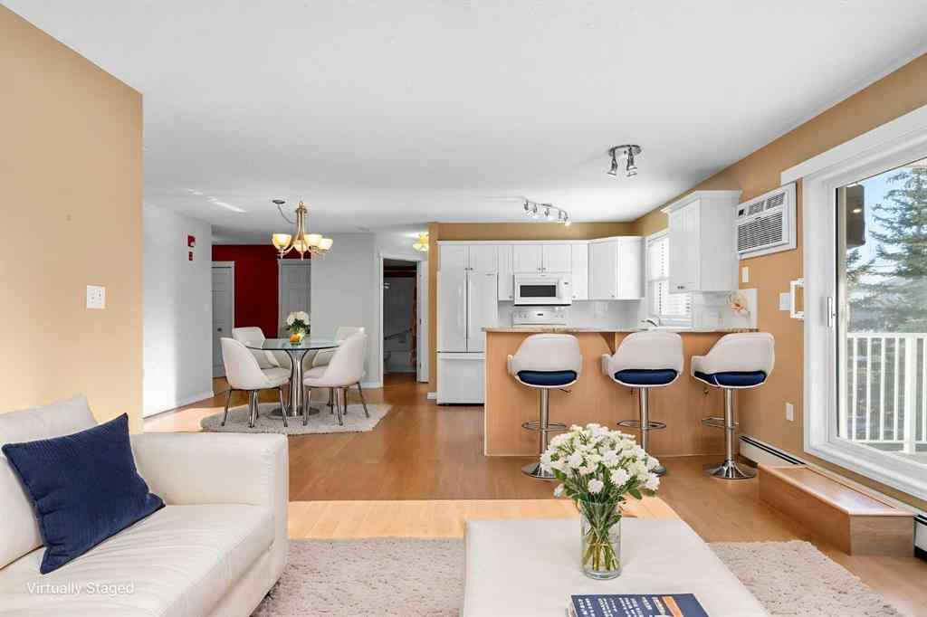 MLS&reg; # A2271987 - Unit #205 6800 Hunterview Drive NW in Huntington Hills Calgary, Residential Open Houses