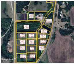 Residential Land Rural Ponoka County homes