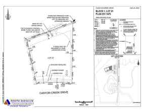 Residential Land Canyon Creek homes