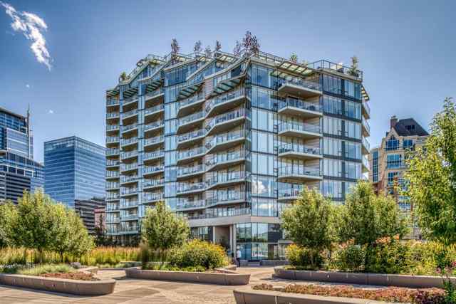 Unit-1307-738 1 Avenue SW in Eau Claire Calgary MLS&reg; #A1015644