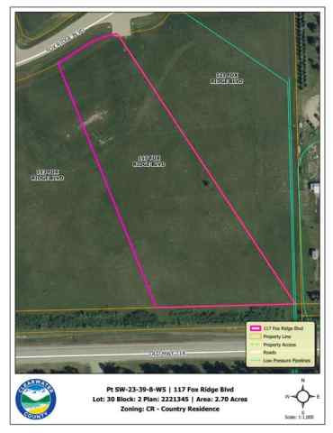  real estate 117 Fox Ridge Boulevard  in  Rural Clearwater County