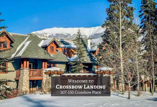 Three Sisters real estate 307, 150 Crossbow Place  in Three Sisters Canmore