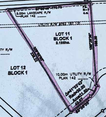 Iron Rail Business Park real estate 11, On Highway 12   in Iron Rail Business Park Rural Lacombe County
