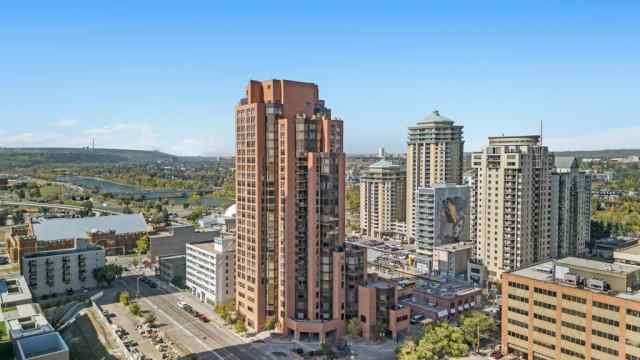 Downtown West End real estate 1207, 1100 8 Avenue SW in Downtown West End Calgary